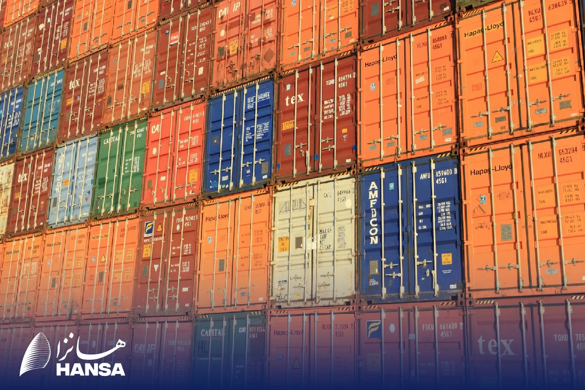 مزایای حمل کانتینری