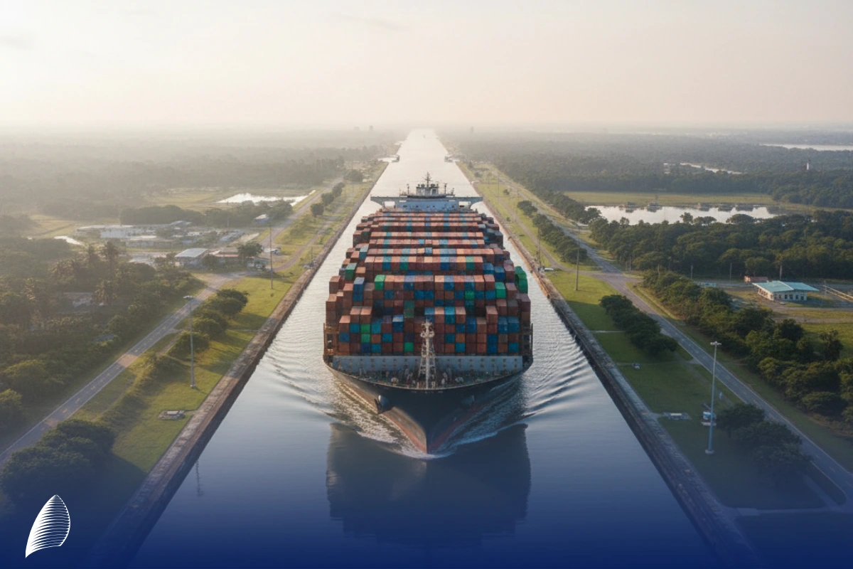 کشتی کانتینری کوچک