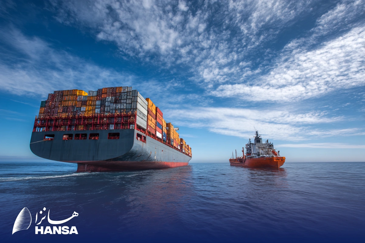 حمل کانتینر از چین