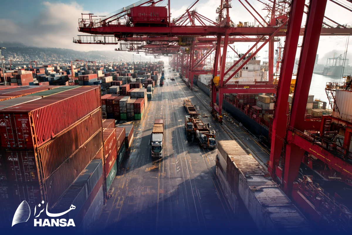 حمل بار با کانتینر