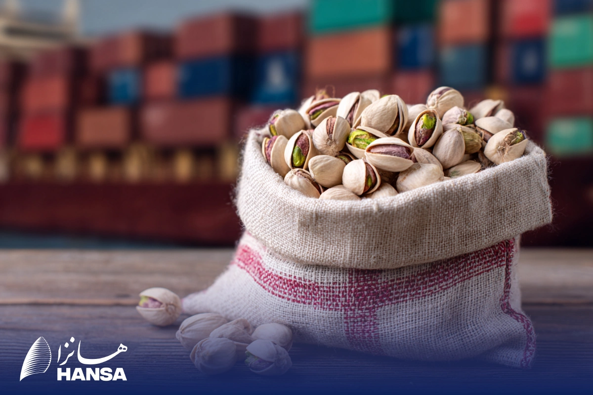 سود صادرات پسته به دبی