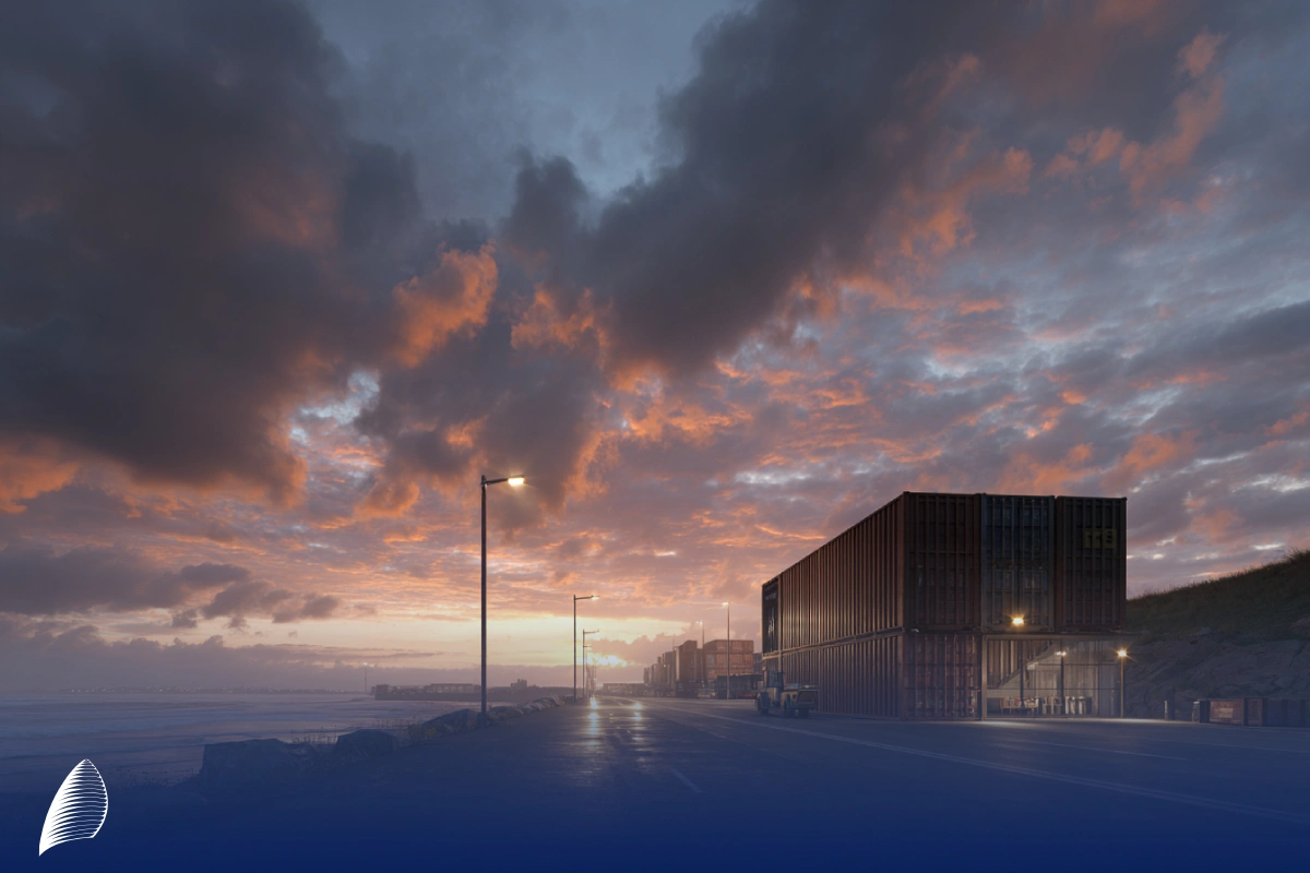 تخلیه و بارگیری کالا در بندر لنگه