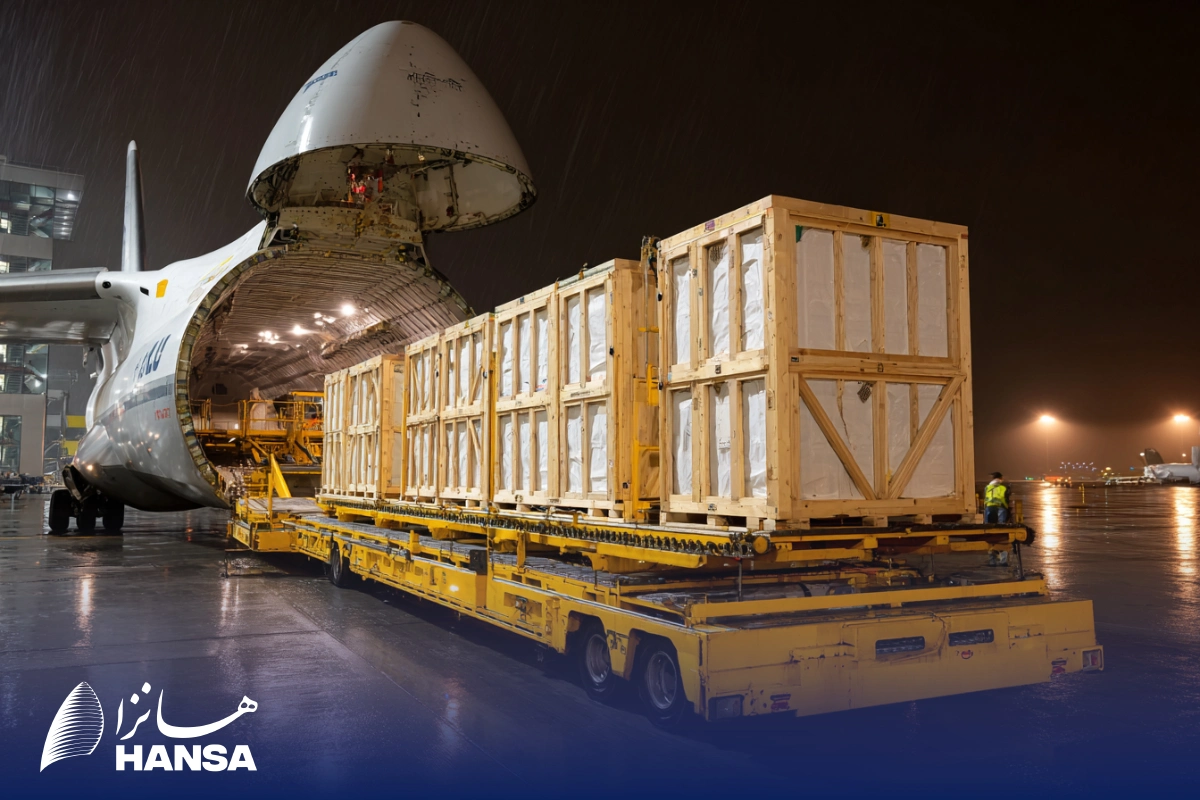 حمل بار هوایی از چین