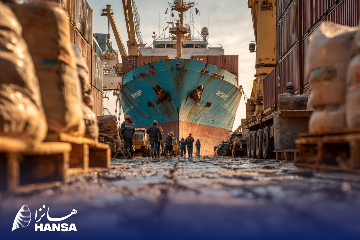 هزینه حمل کانتینر از چین به بندرعباس