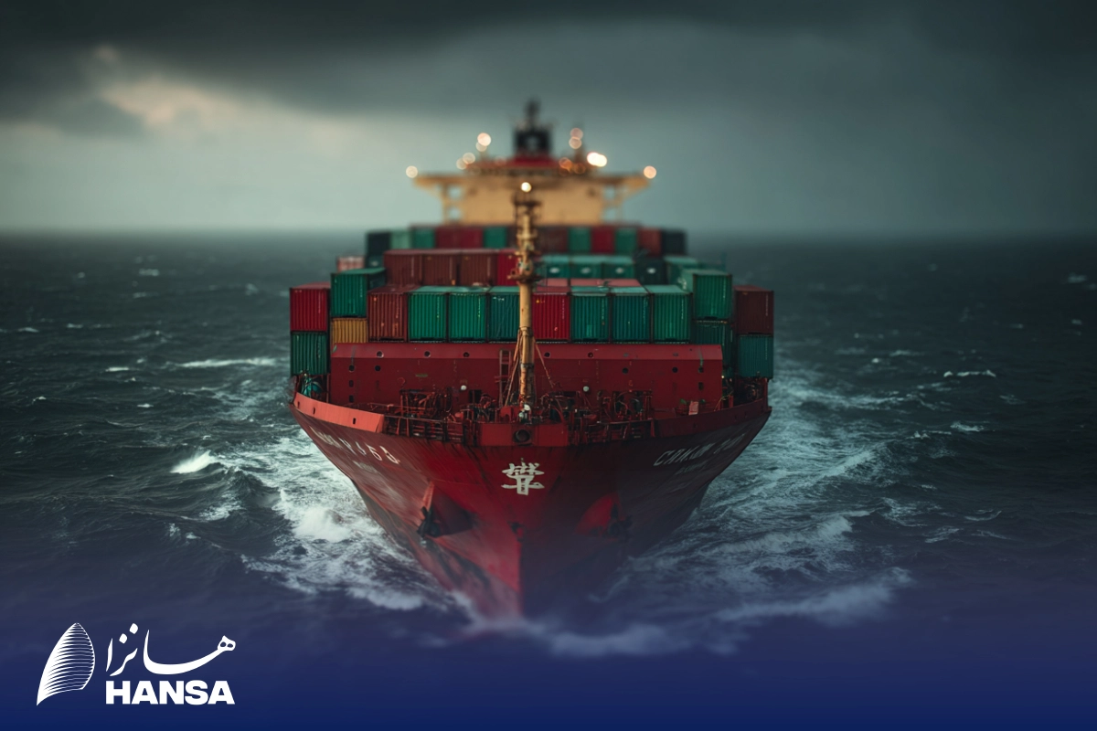 هزینه حمل کانتینر